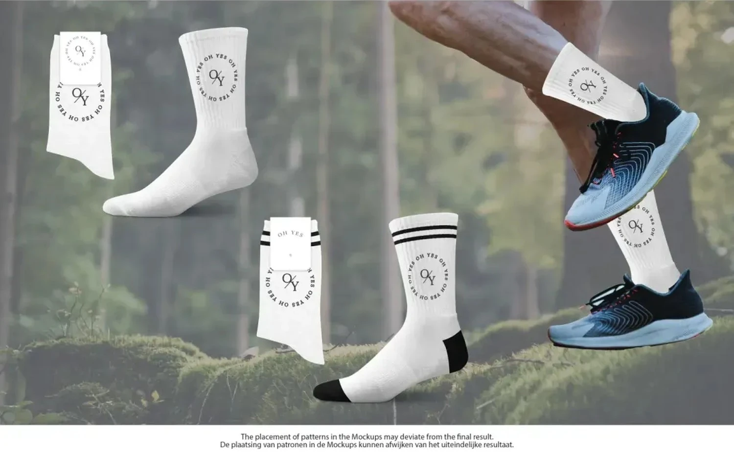 Tennissocken mit Kundenlogo von stilecasa